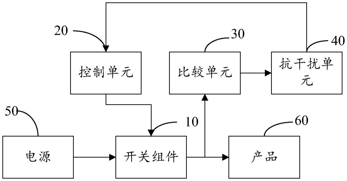 一种电压保护的抗干扰电路的制作方法