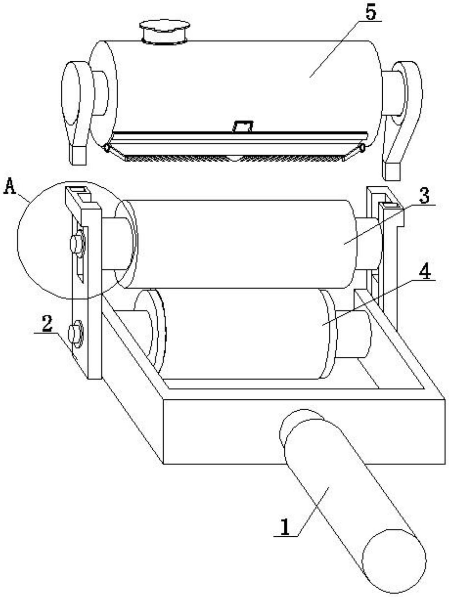 一种滚筒式手动印刷装置的制作方法