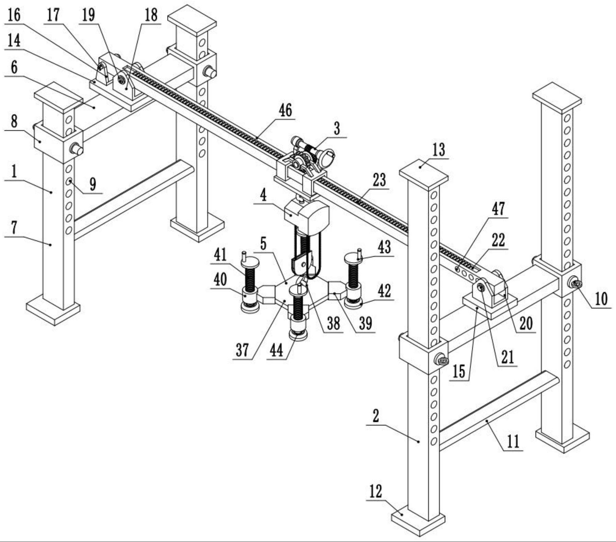 一种建筑施工用楼梯重物搬运装置的制作方法