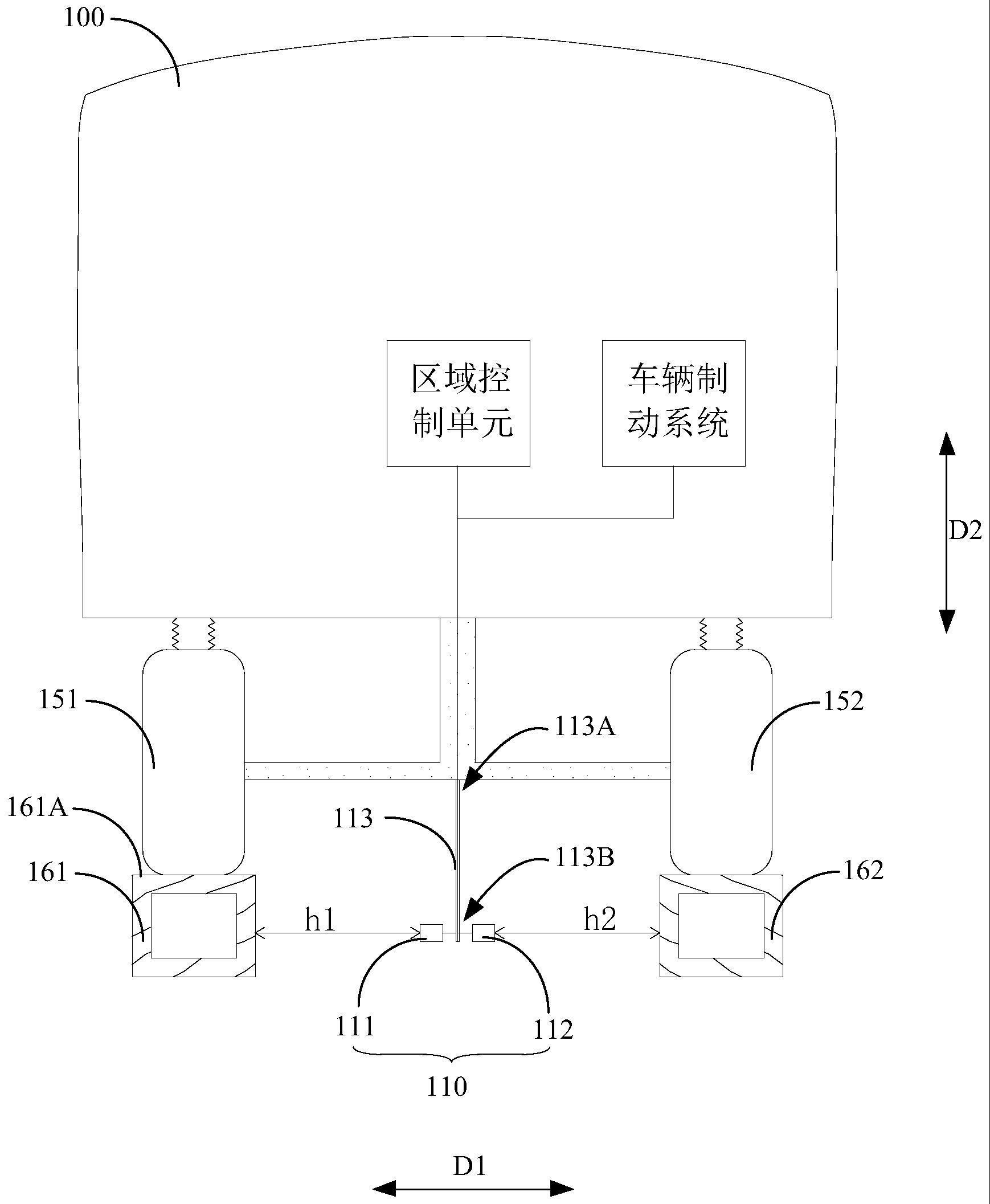 车辆脱轨检测装置、系统和车辆的制作方法