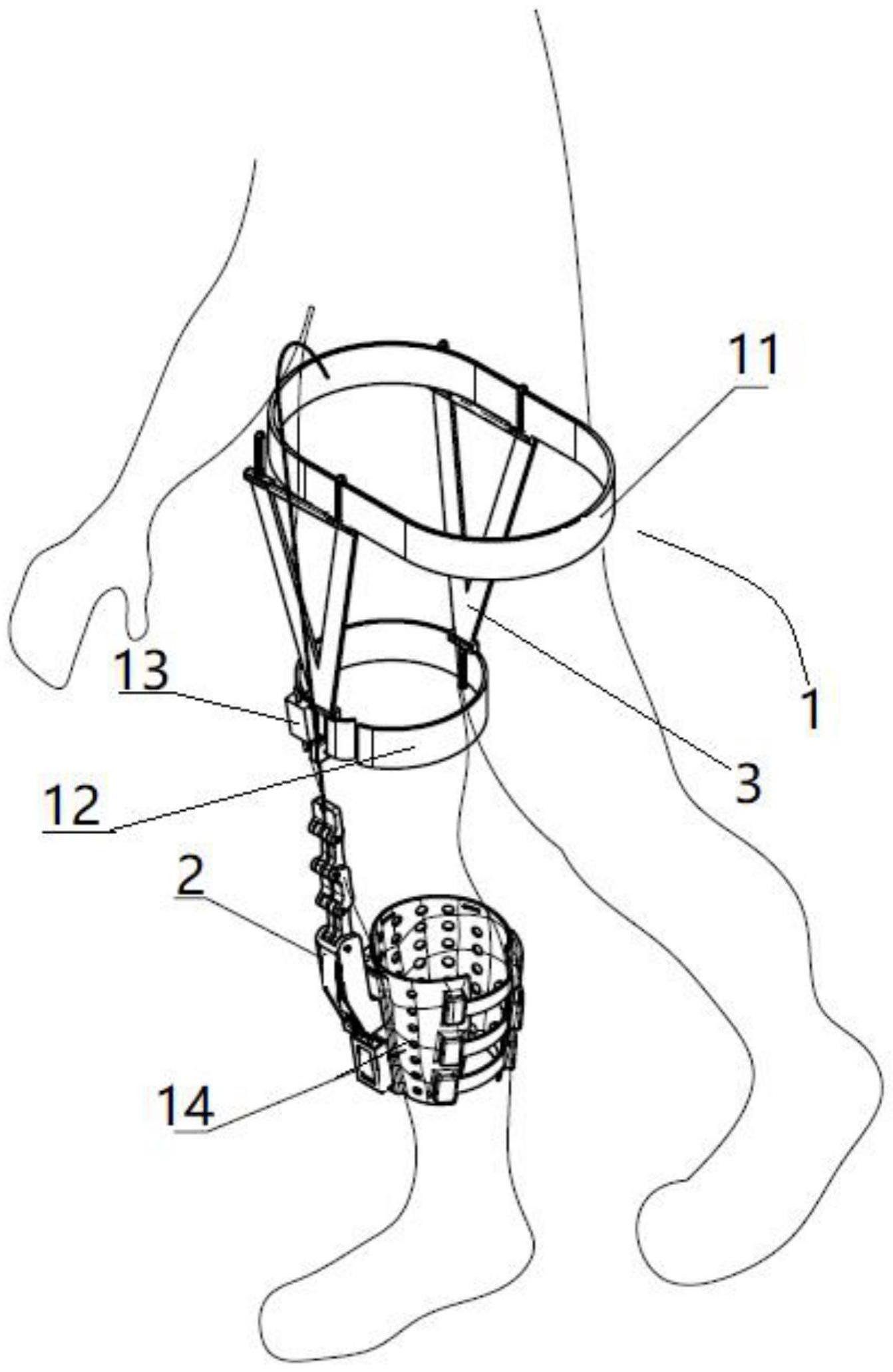 一种线驱动的膝关节外骨骼机器人的制作方法
