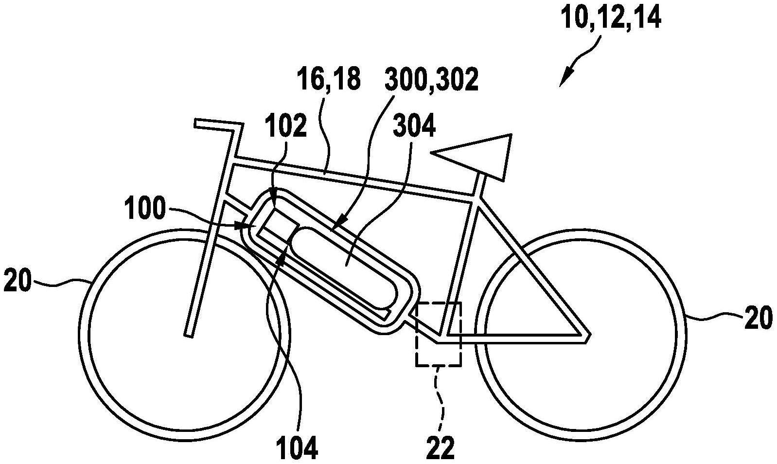 用于锁定蓄电池组的锁定装置的制作方法