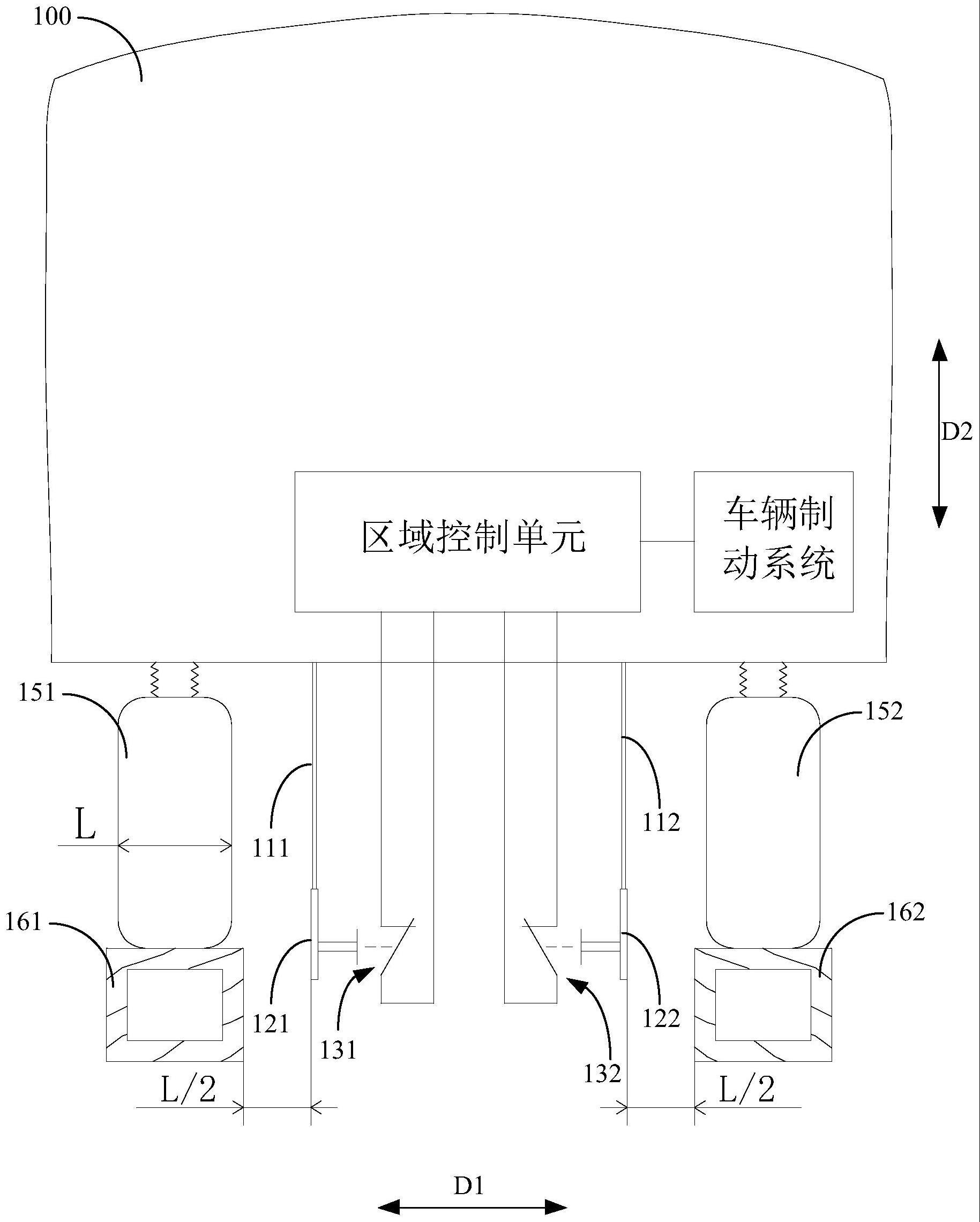 车辆脱轨检测装置、系统和车辆的制作方法