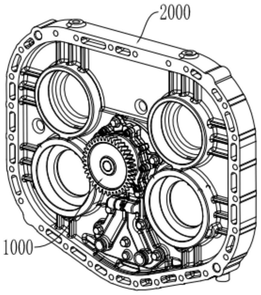变速器润滑油泵及其变速器壳体结构的制作方法