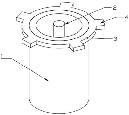 一种用于建筑工程施工的地桩的稳定结构的制作方法