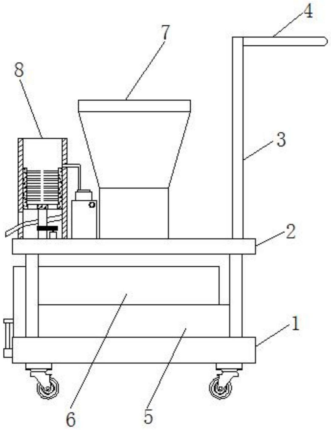 一种园林绿化用辅助工具车的制作方法