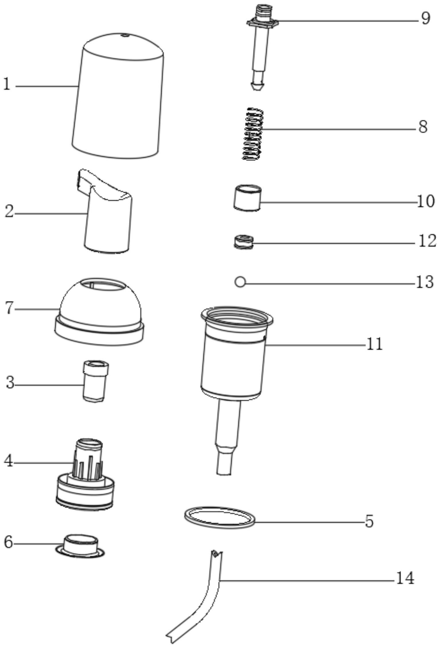 一种外置泡沫泵的制作方法