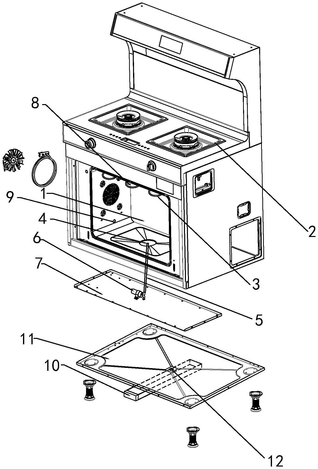 一种蒸烤箱及带蒸烤功能的集成灶的制作方法