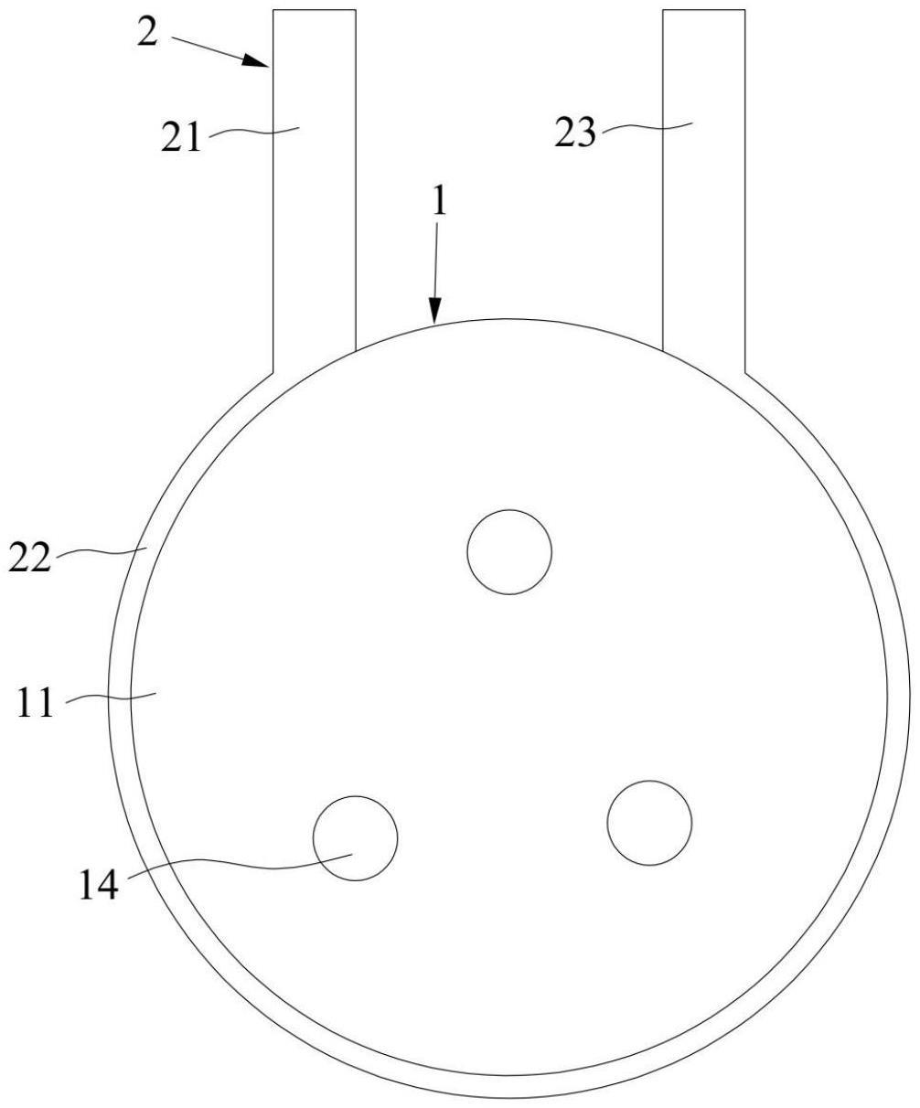 一种用于真空接触器的冷却盘组件的制作方法