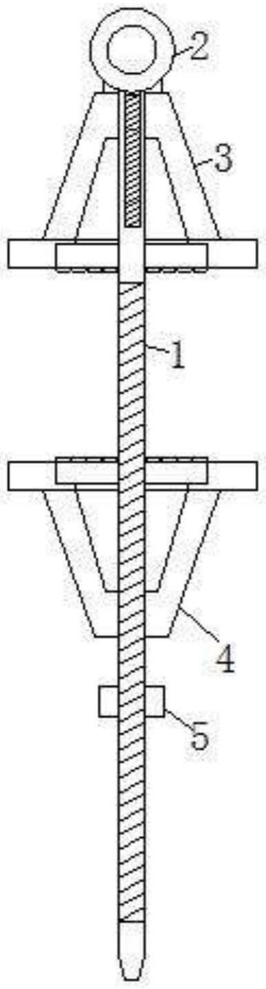 一种避雷线悬垂吊架的制作方法