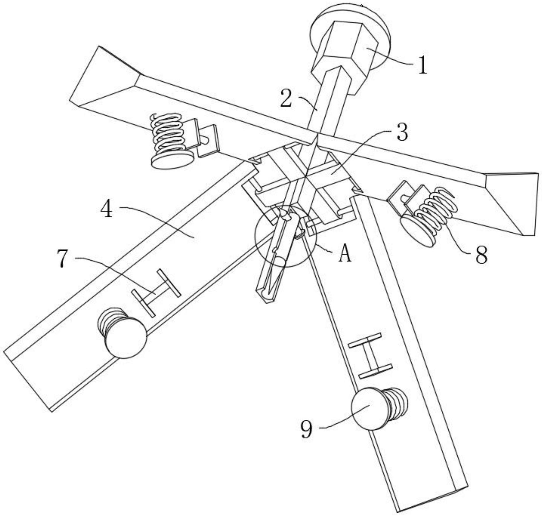 一种GPS测量仪器用安装杆件的制作方法