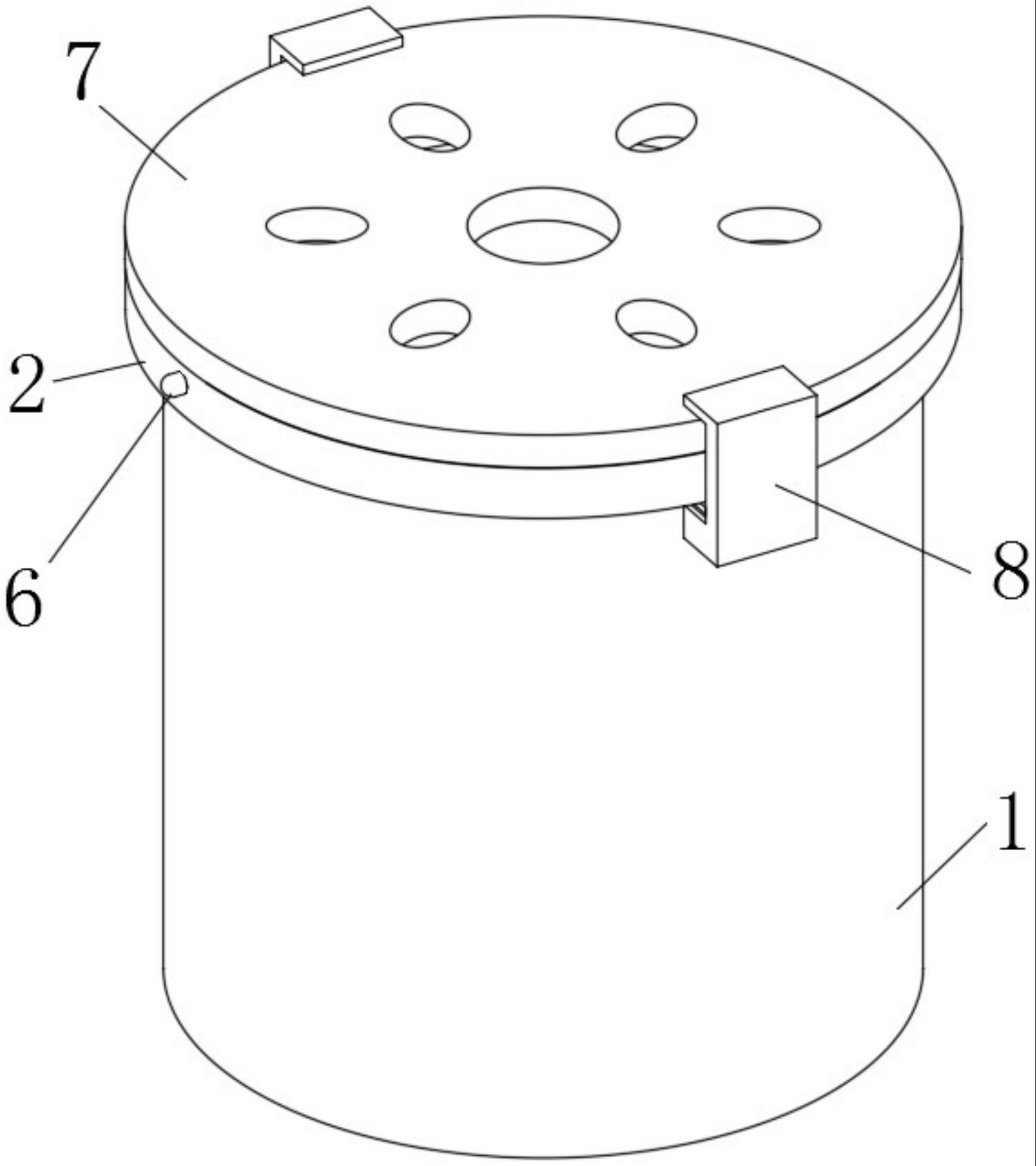 一种汽车机油机用独立圆形过滤器装置的制作方法