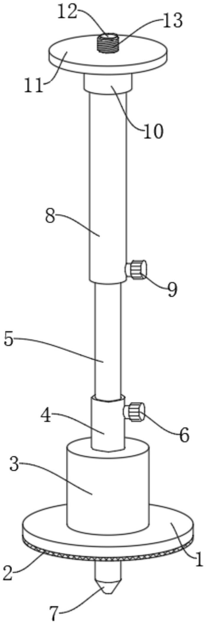 电子水准仪支架的制作方法