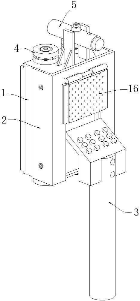 一种用于清水混凝土外观质量检测用扫描仪的制作方法