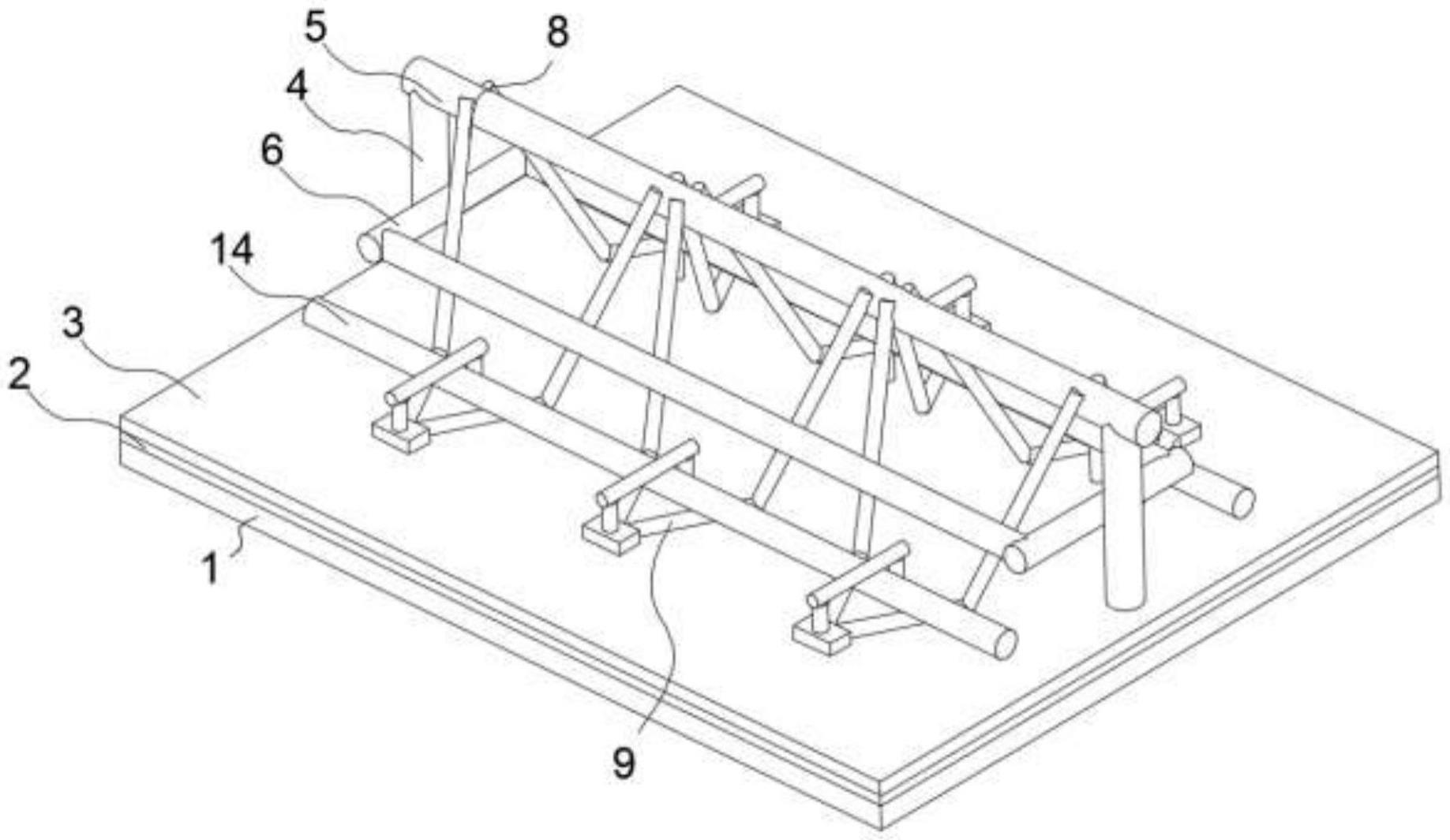 一种免拆底模的钢筋桁架楼承板的制作方法