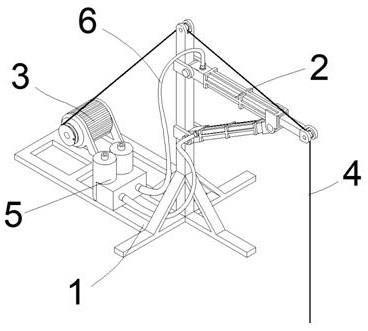 一种建筑工程用墙外作业吊篮的悬吊装置的制作方法