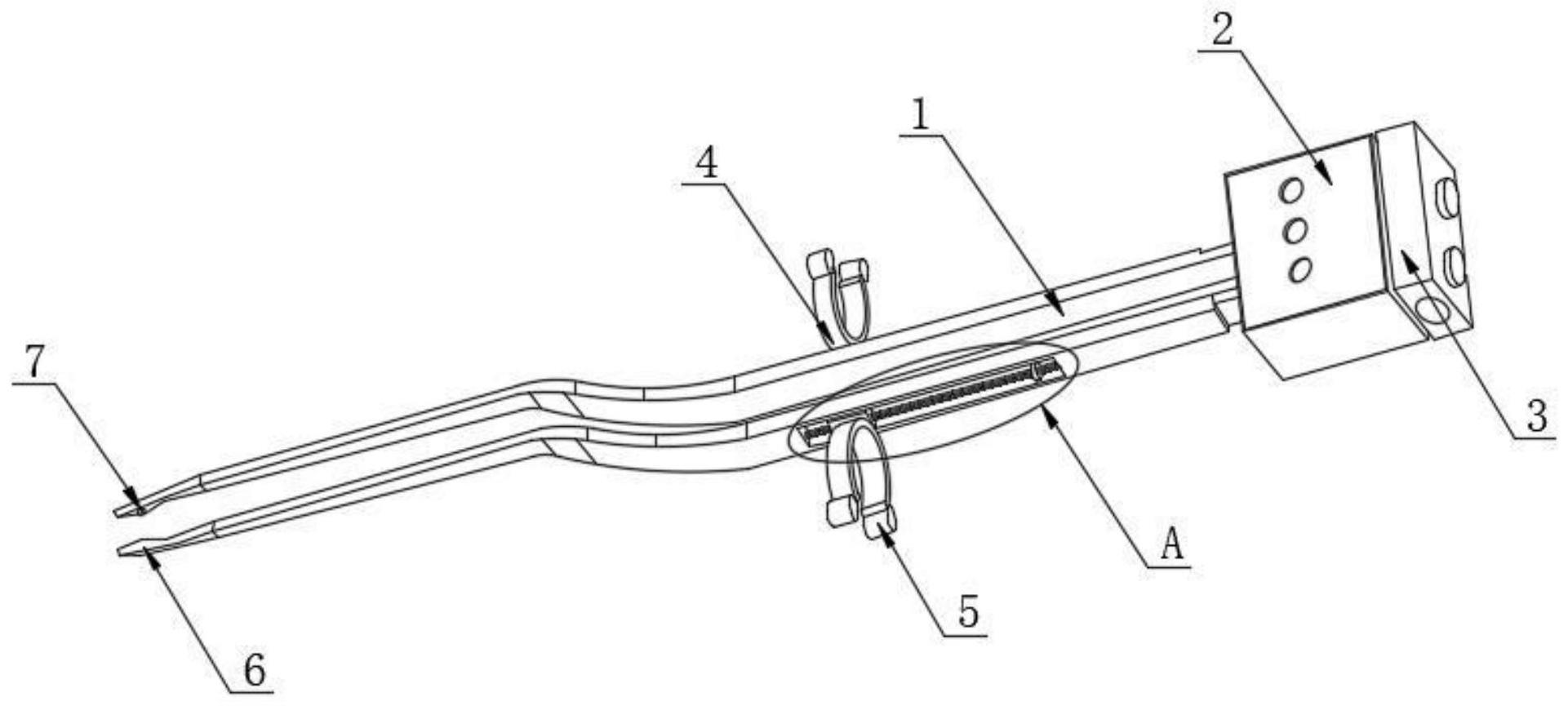 一种筷式双极电凝镊结构的制作方法