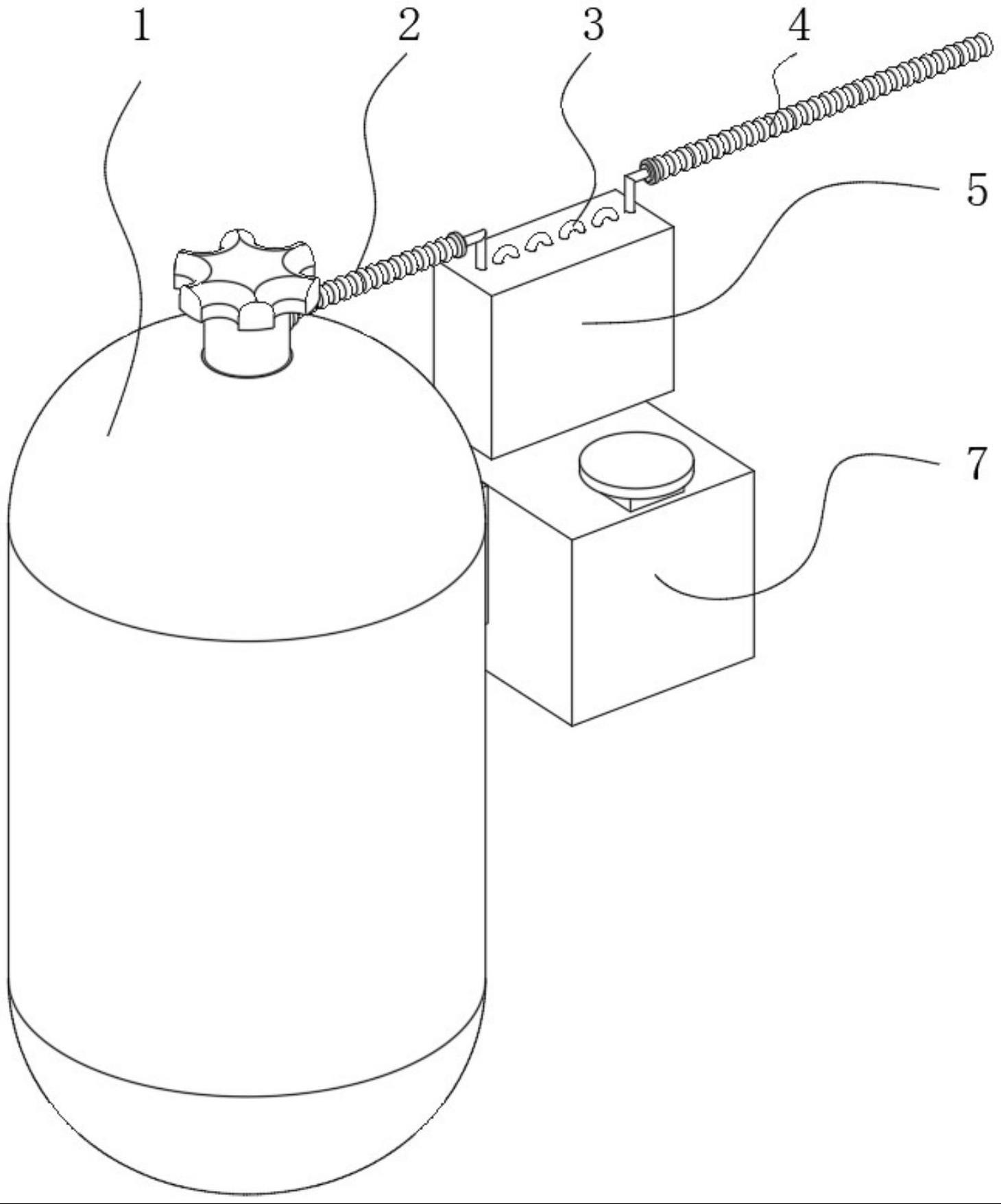 一种氮化炉用液氮气化构造的制作方法