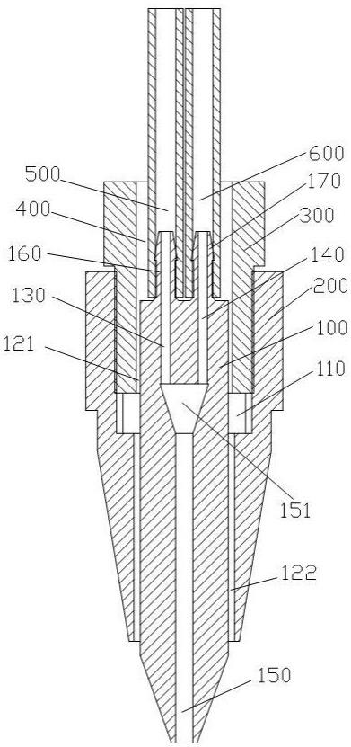 雾化油水复合喷嘴、加工装置及机床的制作方法