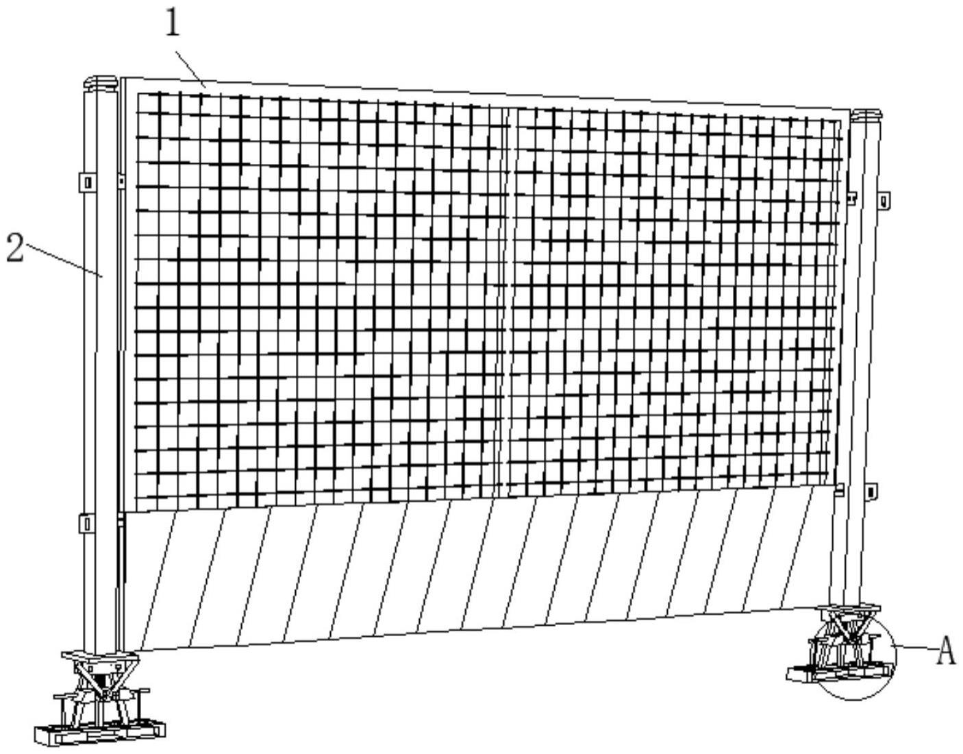 一种用于市政工程的围栏装置的制作方法