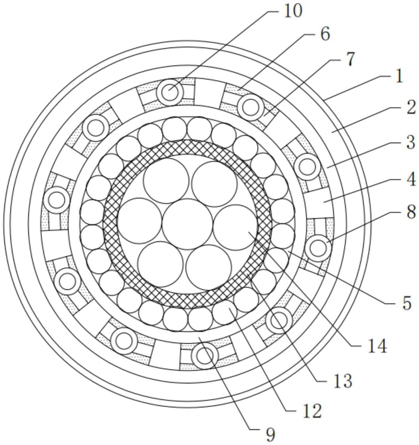 一种抗干扰阻燃复合型电缆的制作方法