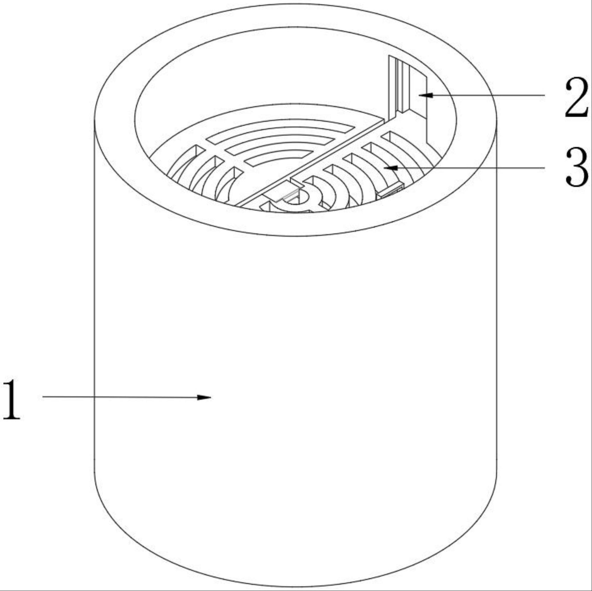 一种沉砂井垃圾泥砂清理用防落网的制作方法