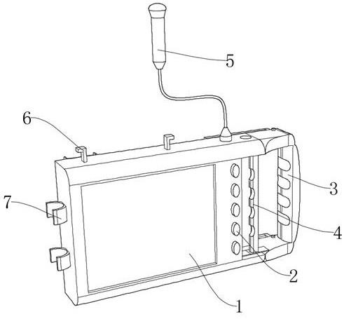 一种兽医用手持超声诊断装置的制作方法