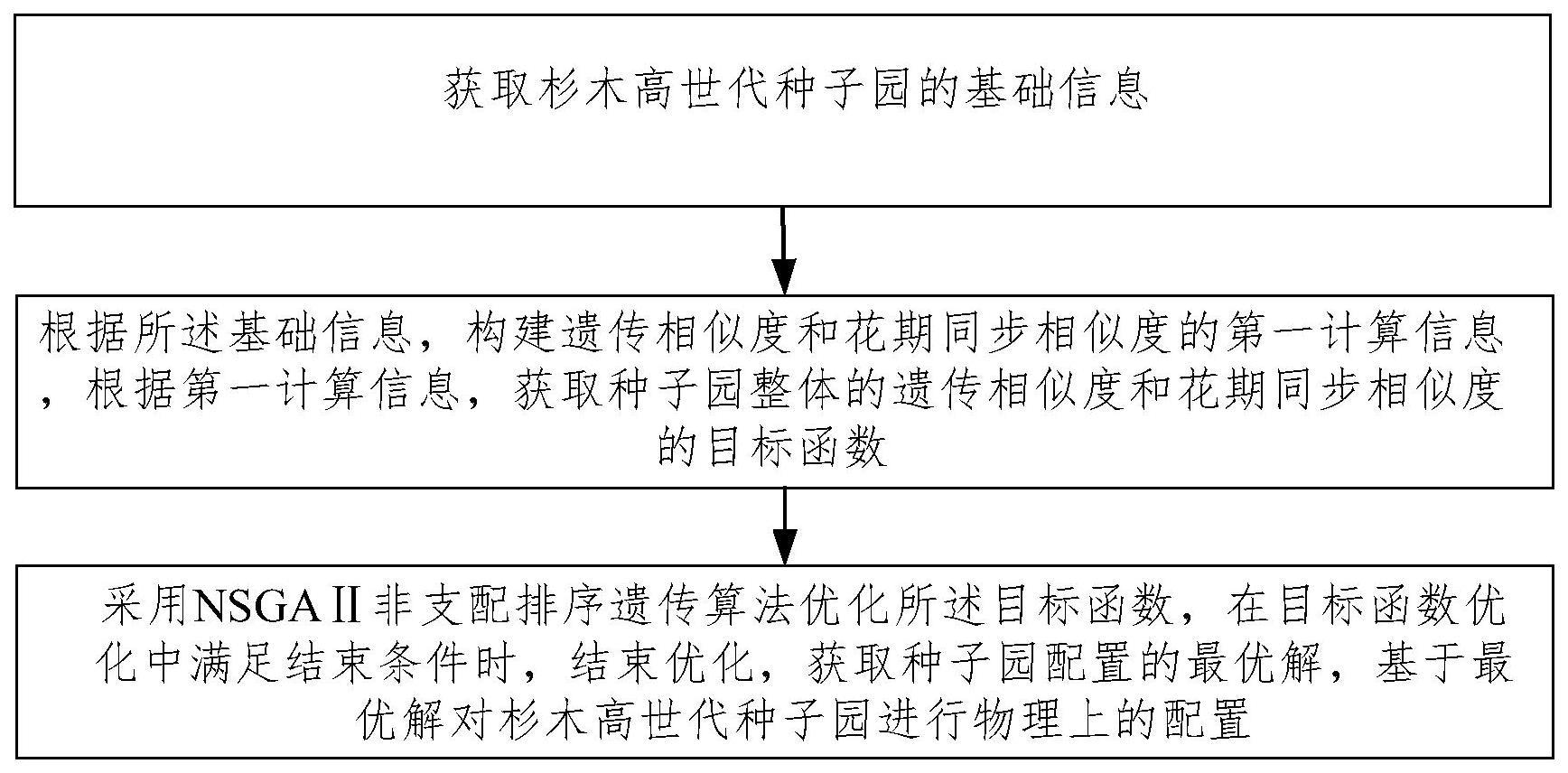 一种杉木高世代种子园的配置方法及装置与流程