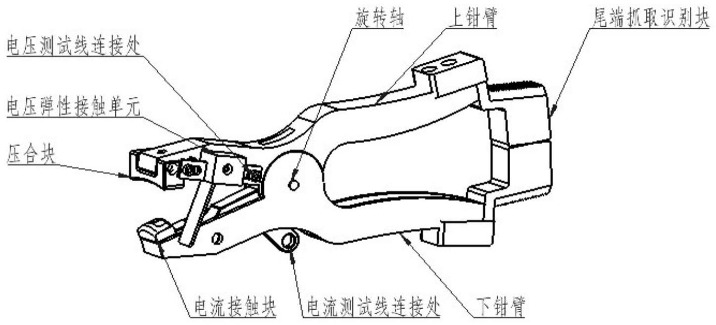 一种10kV高压断路器电力试验夹具的制作方法