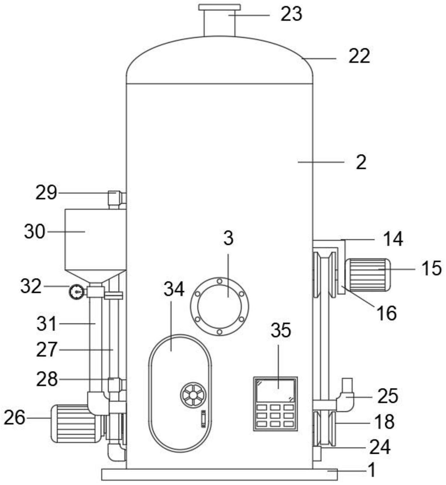 一种磷酸系统尾气洗涤塔及其使用方法与流程