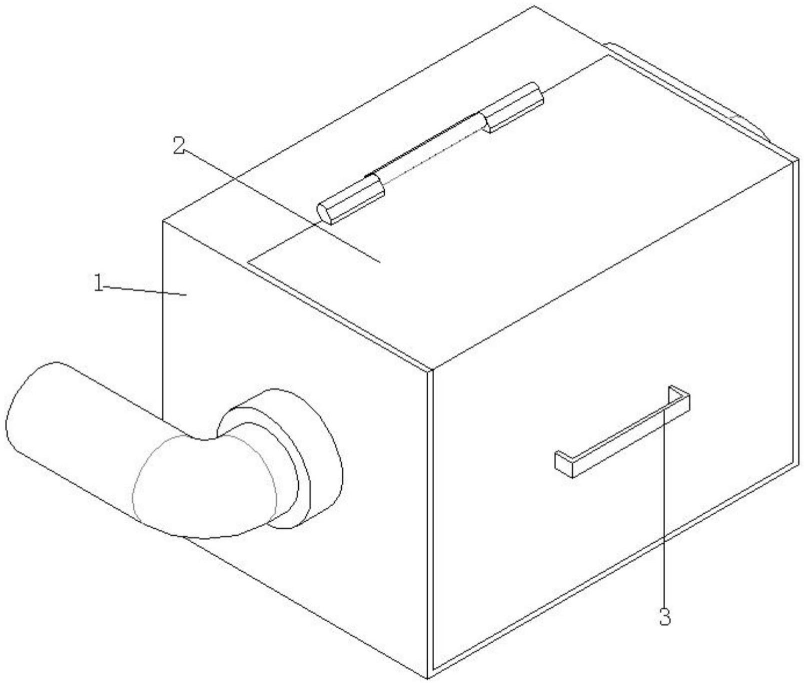 具有防水性的电磁水表防护盖的制作方法