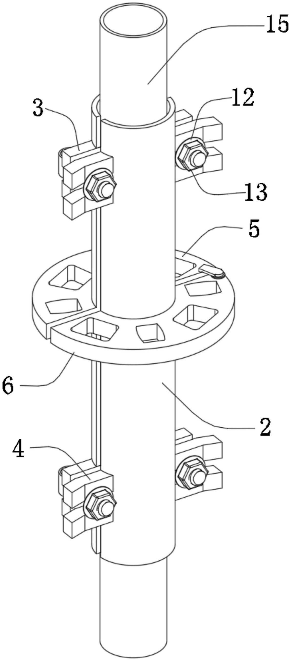 一种盘扣式脚手架步距调整盘扣装置的制作方法