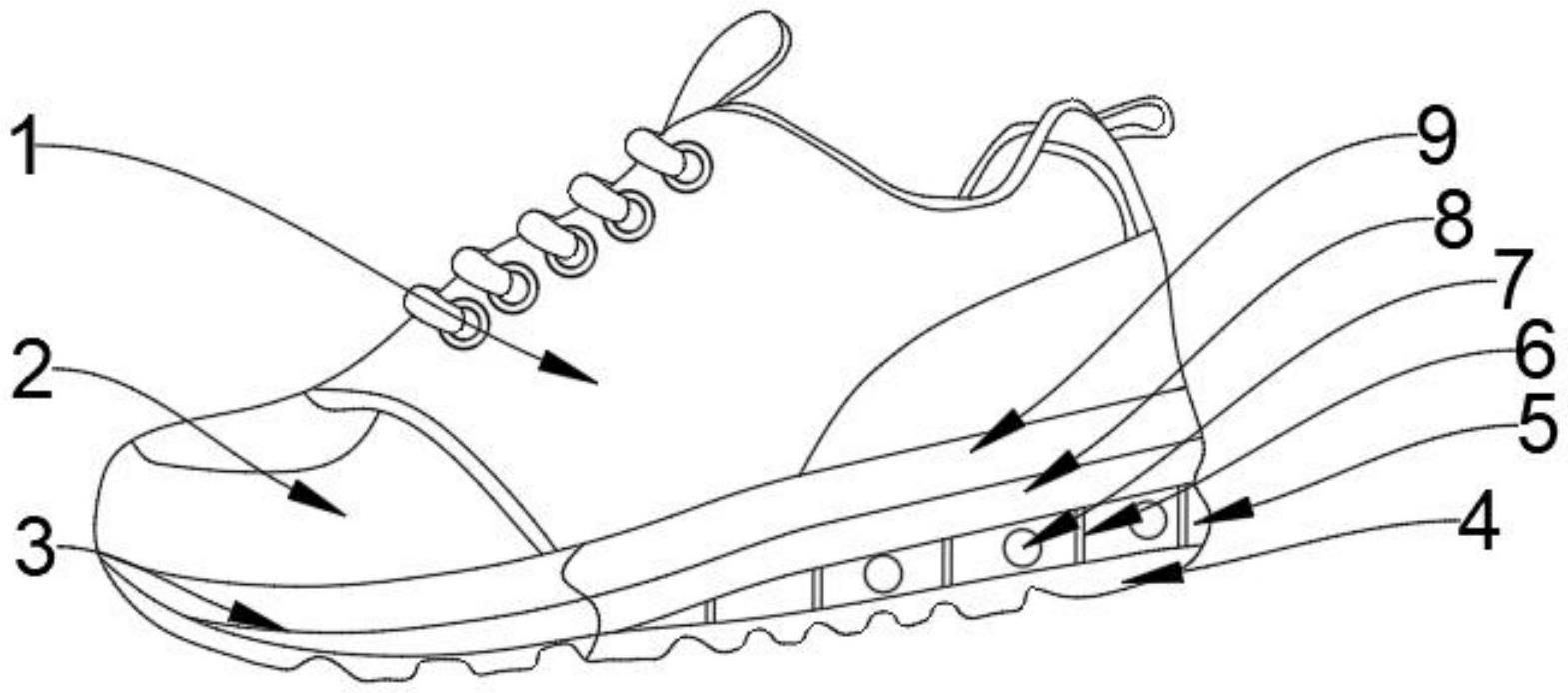 一种抗菌除味的鞋底结构的制作方法