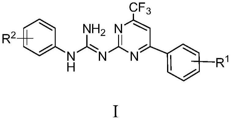 取代苯基嘧啶胍类化合物的制备方法与应用