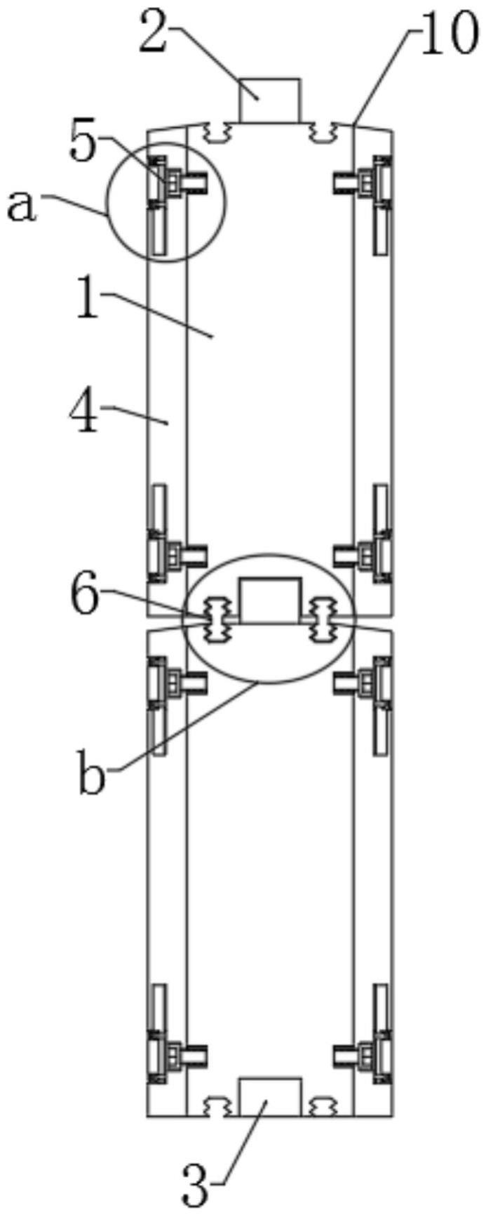 仿古建筑砖木防渗结构的制作方法