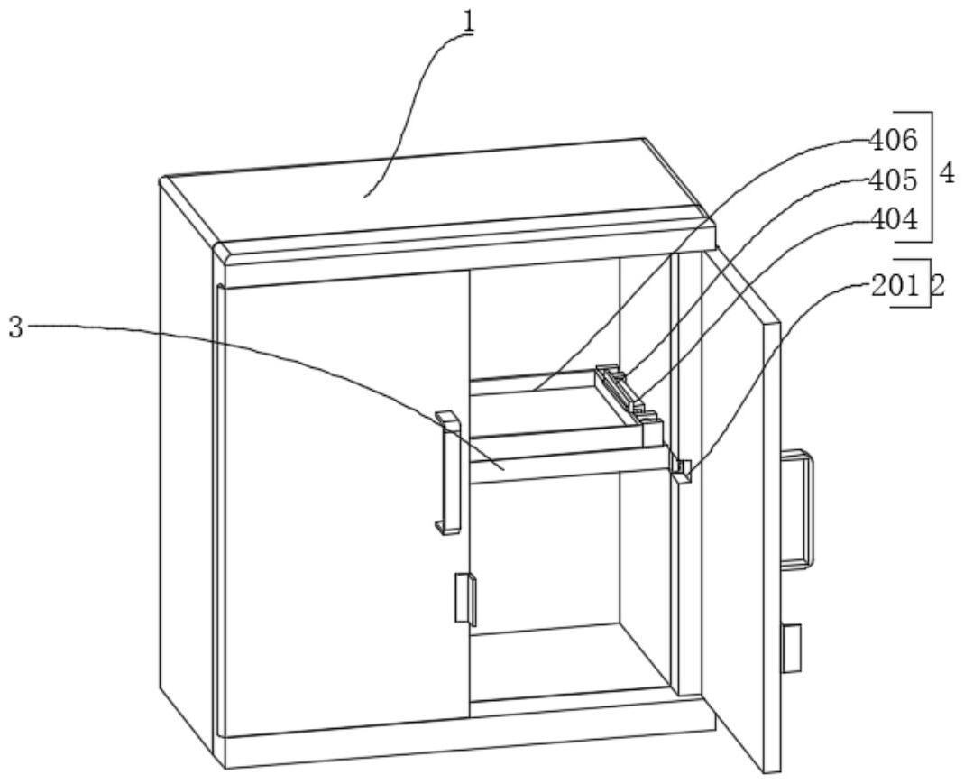 一种设有卡接结构的酸碱PP柜的制作方法
