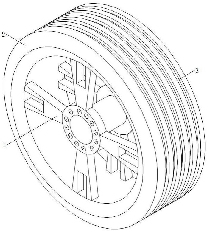 一种轻量化的轮胎结构设计的制作方法