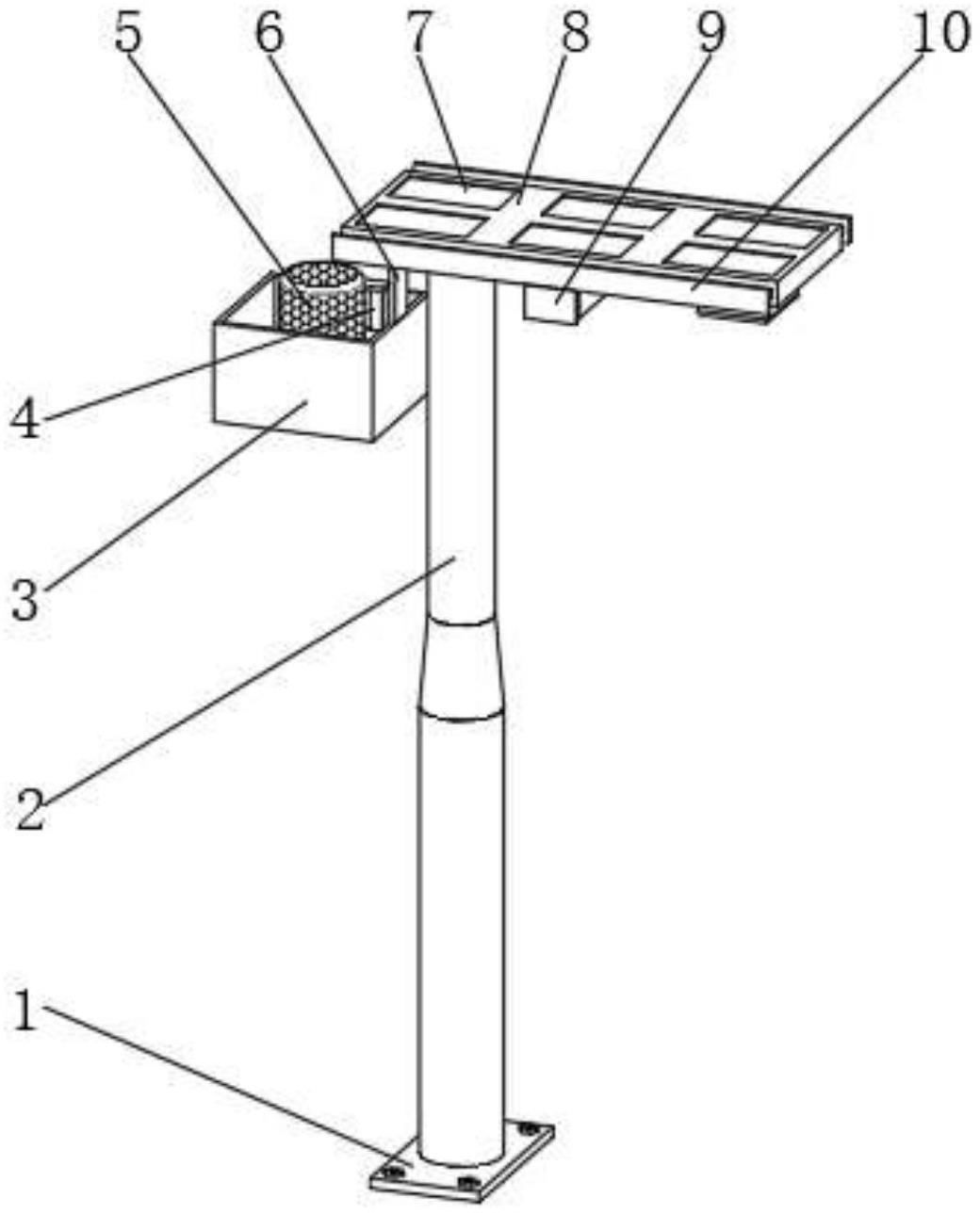 一种具备检测空气温湿度功能的路灯的制作方法