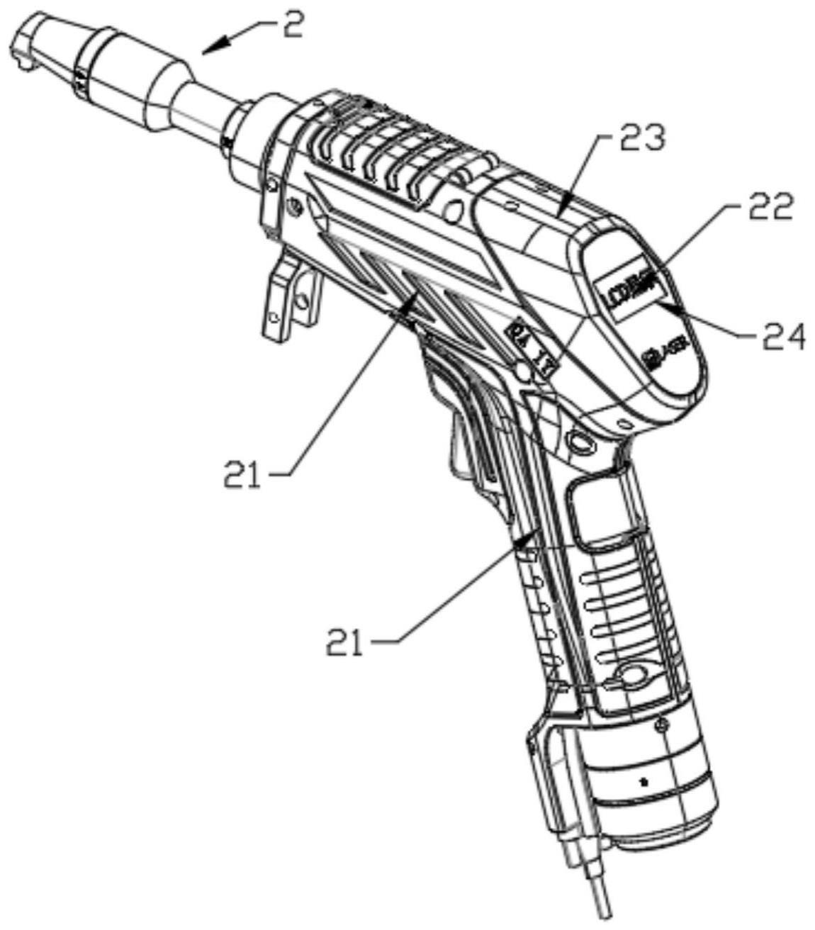 一种新型一体式手持激光焊接枪的制作方法