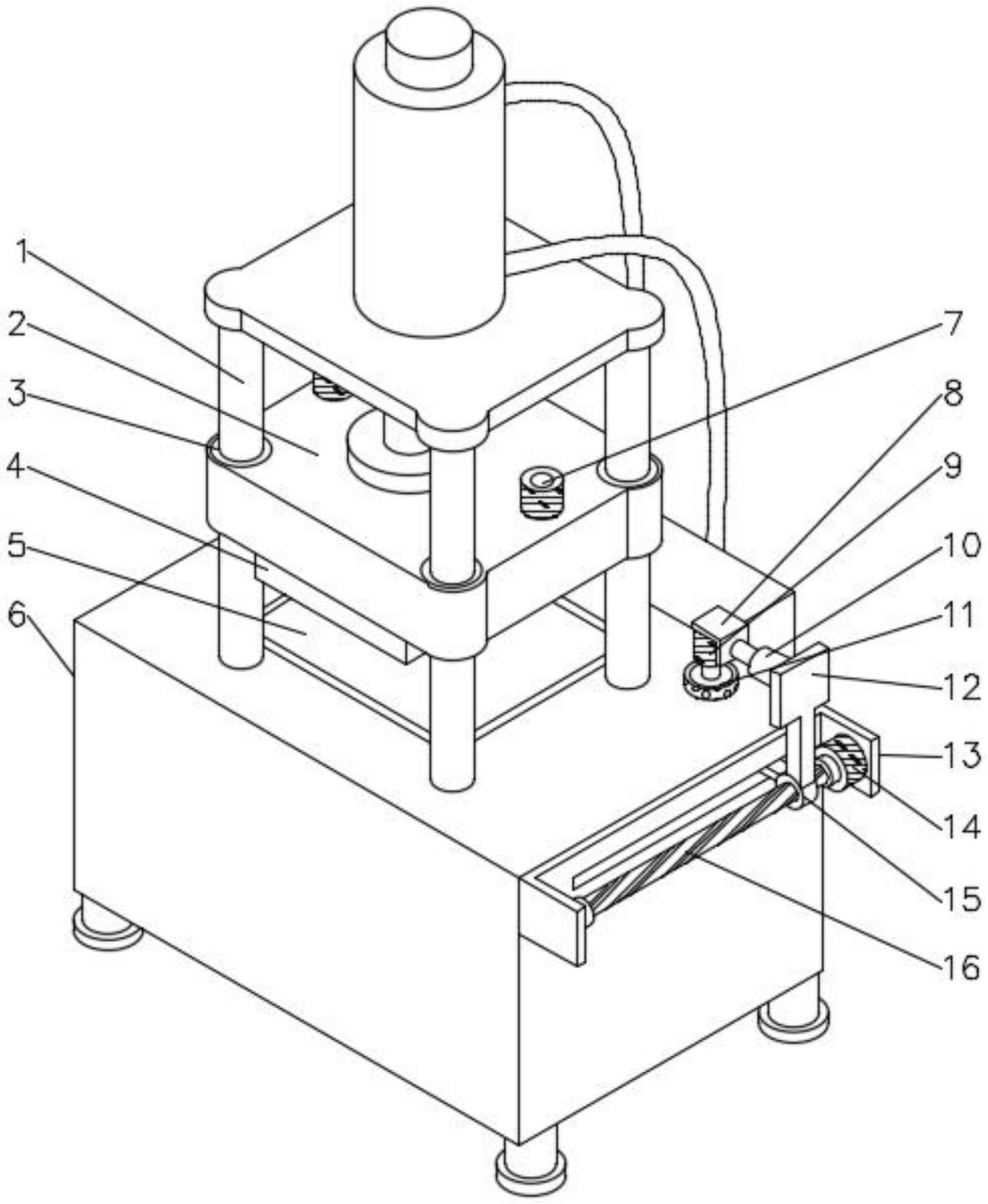 一种硅橡胶油压机的制作方法