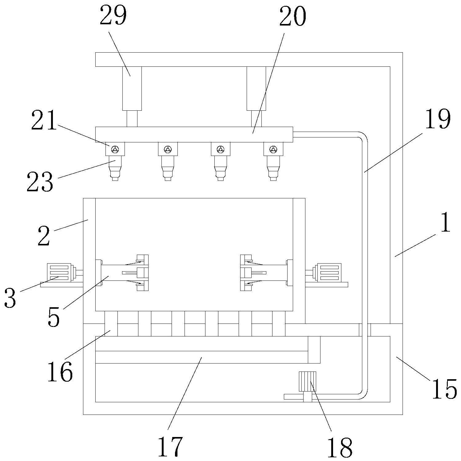 一种方便取放工件的喷漆涂覆架的制作方法