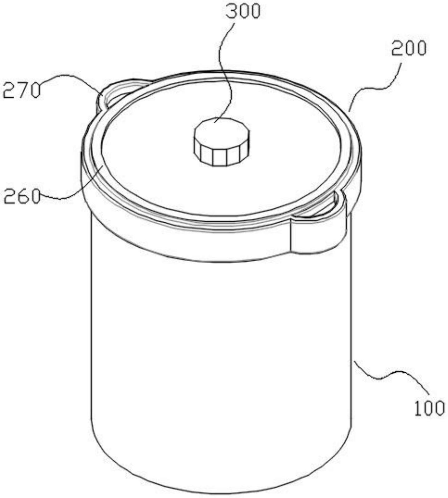 一种瓷砖胶粉料放置桶的制作方法