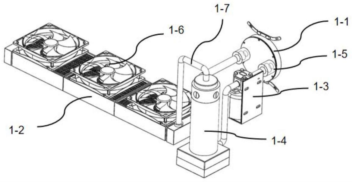 一种微型泵驱动的两相流环路热管散热器的制作方法