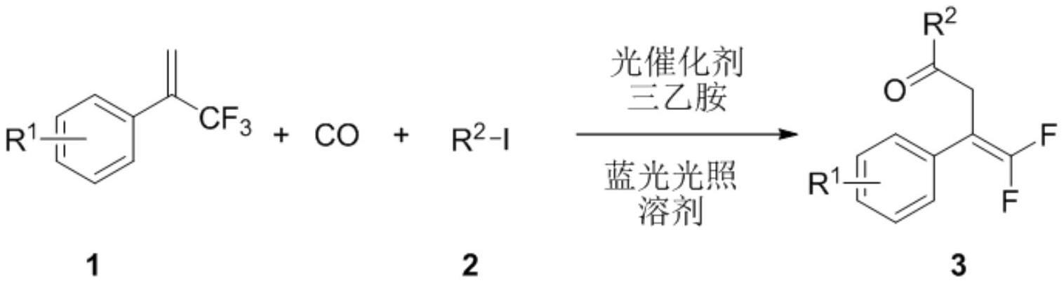 一种制备γ，γ-偕二氟烯丙基酮化合物的方法