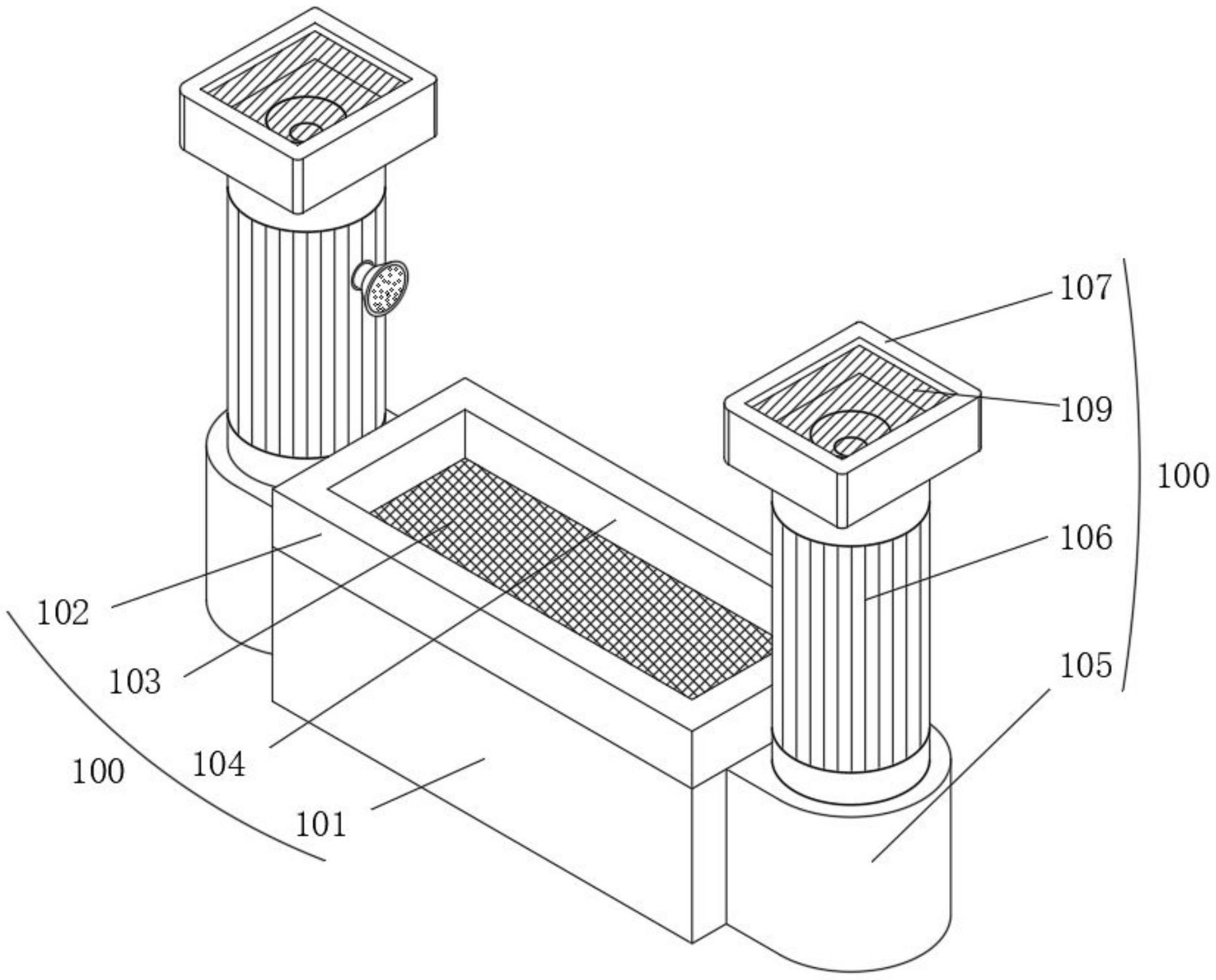 一种城市绿化景观建筑的制作方法