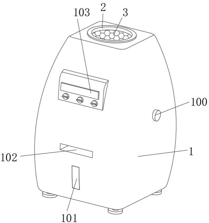 一种室内净化器滤气装置的制作方法