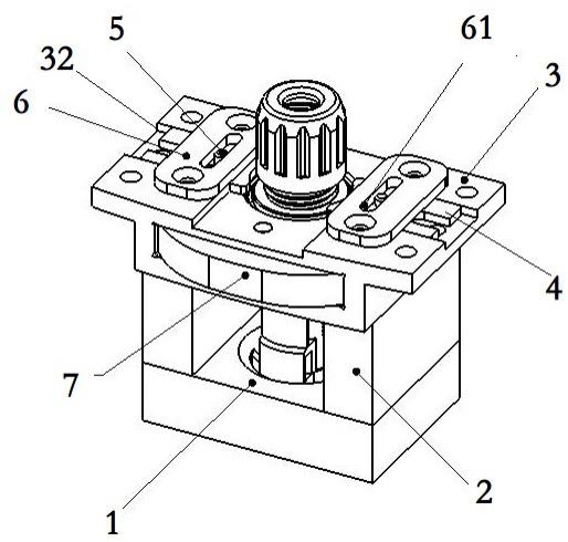 光伏接线盒连接器锁定治具与光伏接线盒连接器加工装置的制作方法