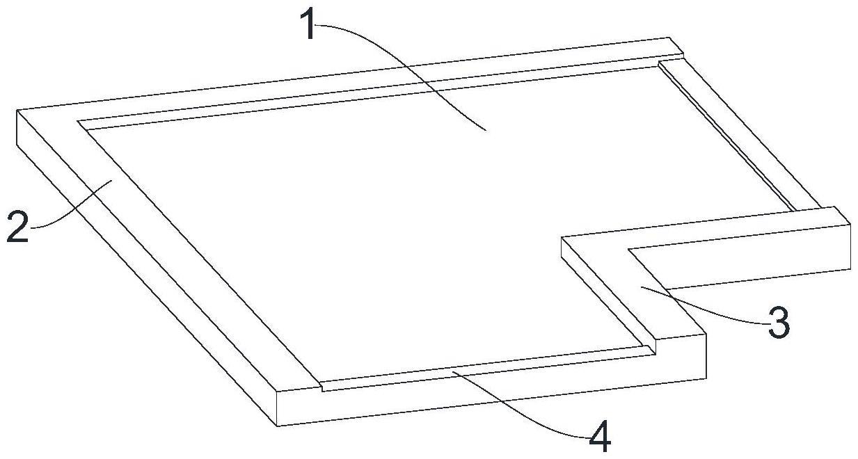 一体式L型石膏板生产模具的制作方法