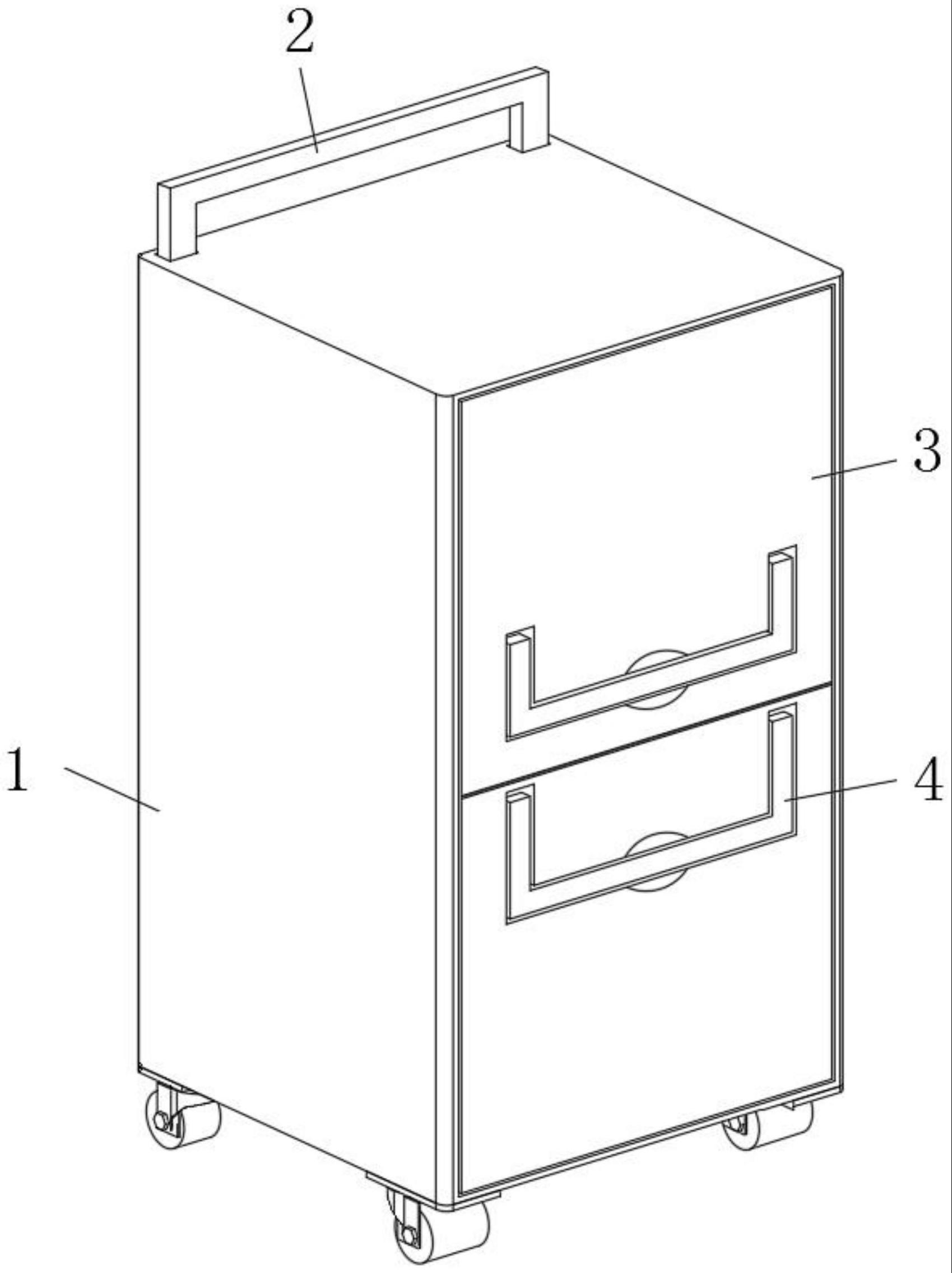 柔性电缆收纳箱的制作方法