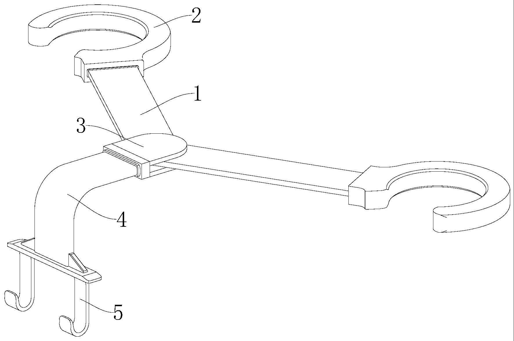 一种轿车座椅吊钩组件的制作方法